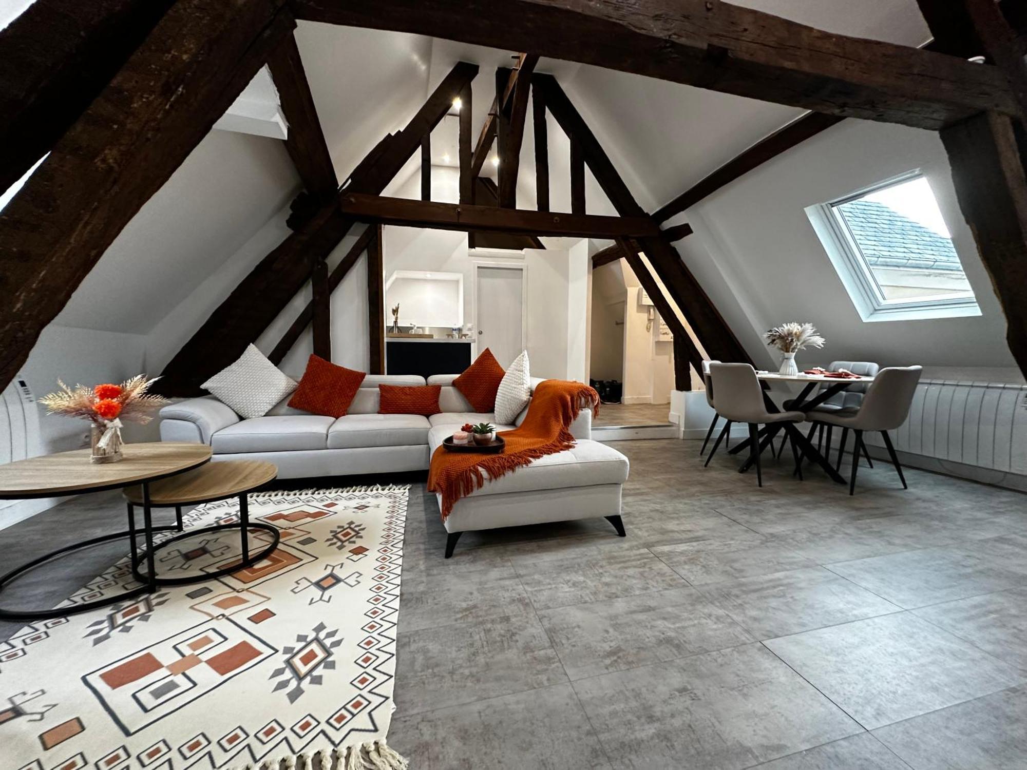 Charme, Poutres Et Elegance Appartement Chartres Buitenkant foto